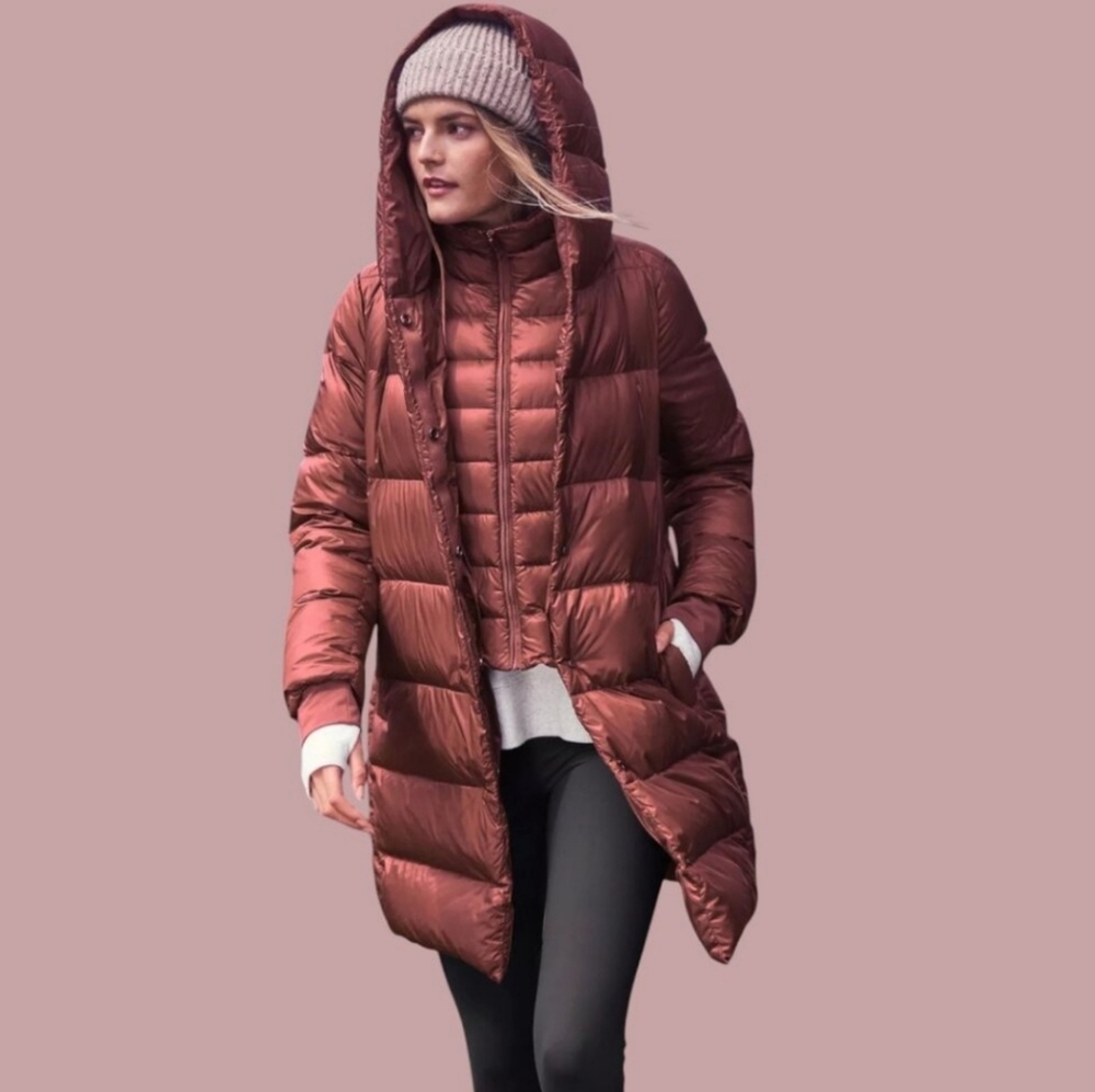 Athleta Lofty Down puffer jacket M